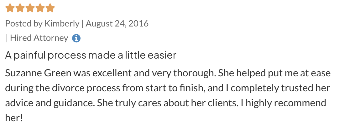 Kimberly - Family Lawyer Review